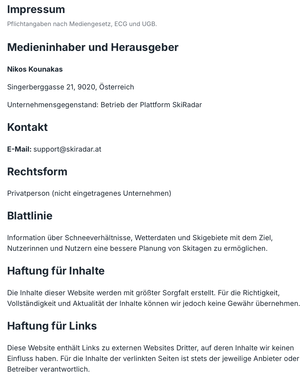Impressum